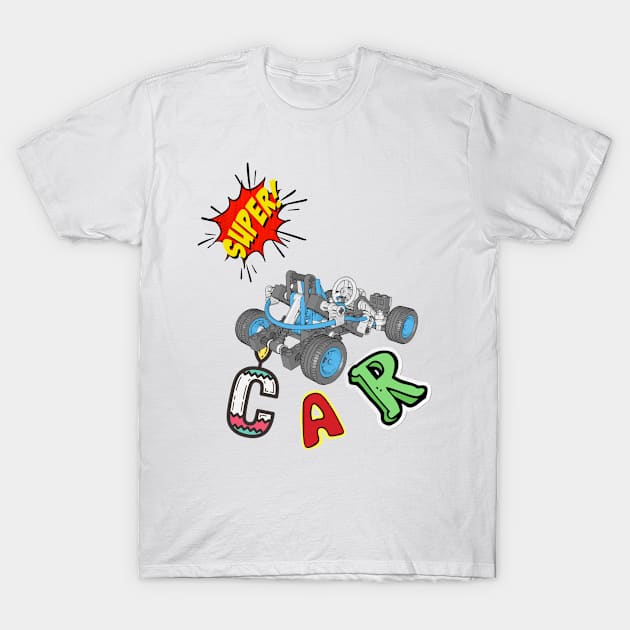 super car T-Shirt by MeKong